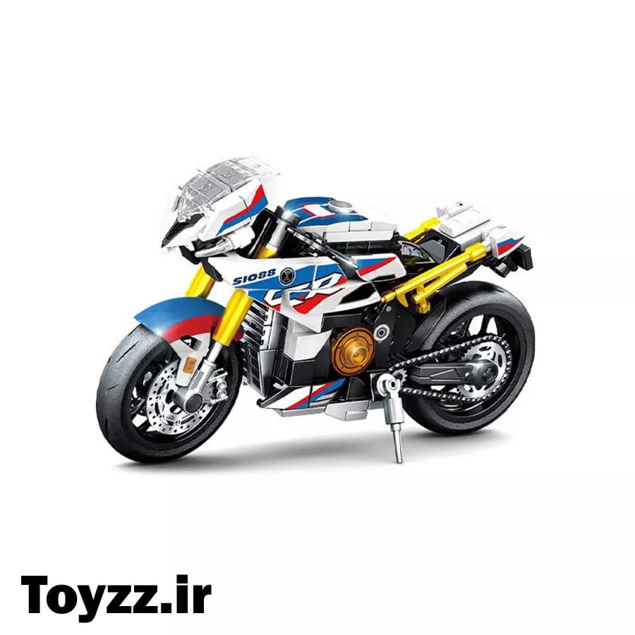 ساختنی لگو موتور برند سمبو بلاک مدل SEMBO BLOCK FAMOUS CAR 714535 — تصویر ۲