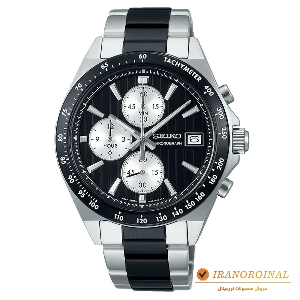ساعت مچی مردانه کرنوگراف سیکو Seiko Watch SBTR043