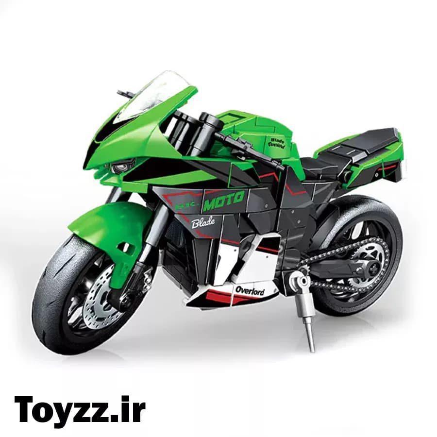 ساختنی لگو موتور برند سمبو بلاک مدل SEMBO BLOCK FAMOUS CAR 714539 — تصویر ۳