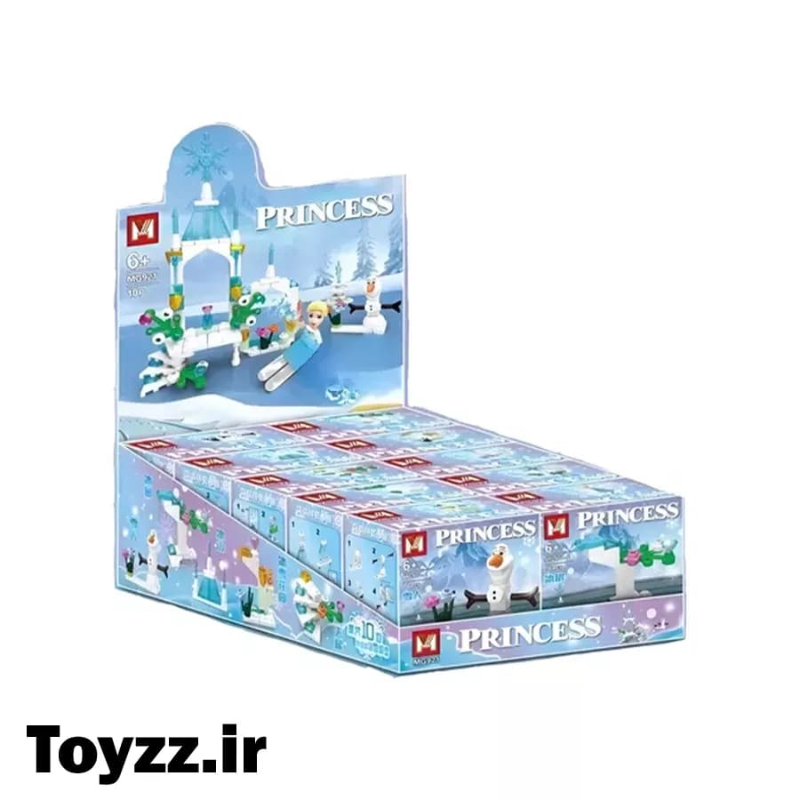 ساختنی لگو طرح فروزن بسته 10 عددی کد MG921