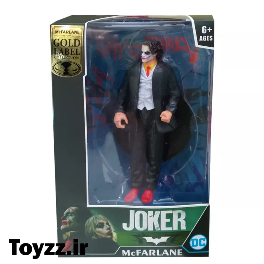 اکشن فیگور دی سی طرح جوکر مدل McFarlane کد 3 — تصویر ۲