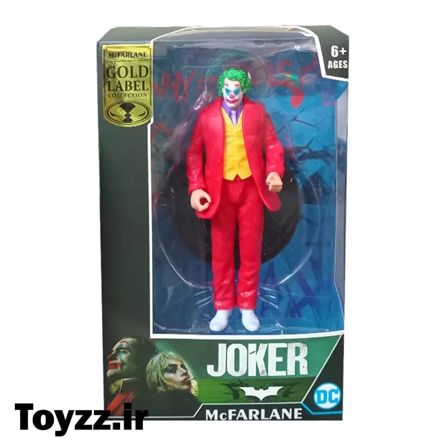 اکشن فیگور دی سی طرح جوکر مدل McFarlane کد 2 — تصویر ۲