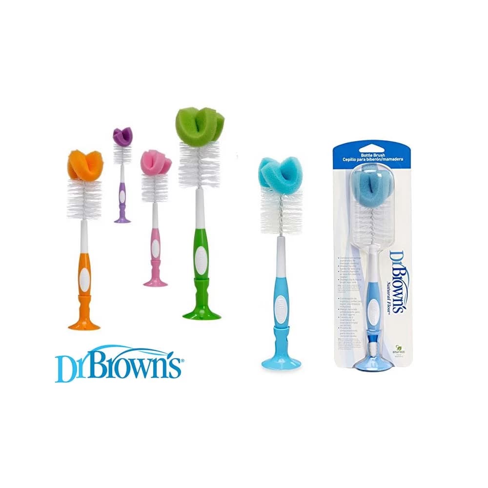 برس شیشه شور دکتر براون Dr Browns مدل ابر دار