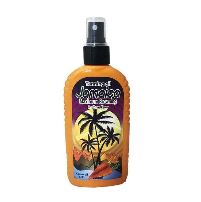 روغن برنزه کننده جامائیکا حاوی عصاره هویج 200ml