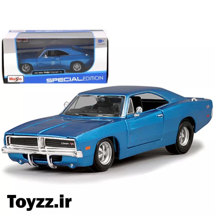 ماکت ماشین مایستو مدل دوج چارجر ارتی 1969 Dodge Charger RT SPECIAL EDITION