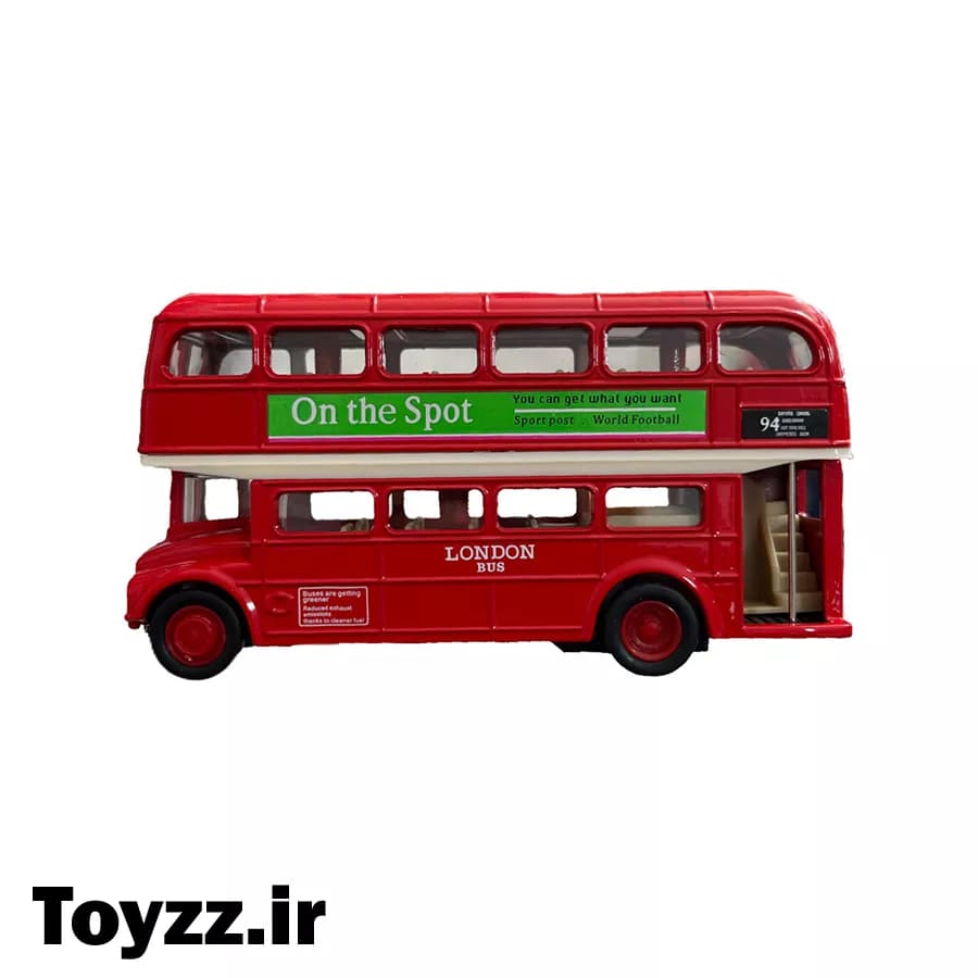 ماکت اتوبوس لندن ویلی طرح On the Spot مدل LONDON Bus — تصویر ۲