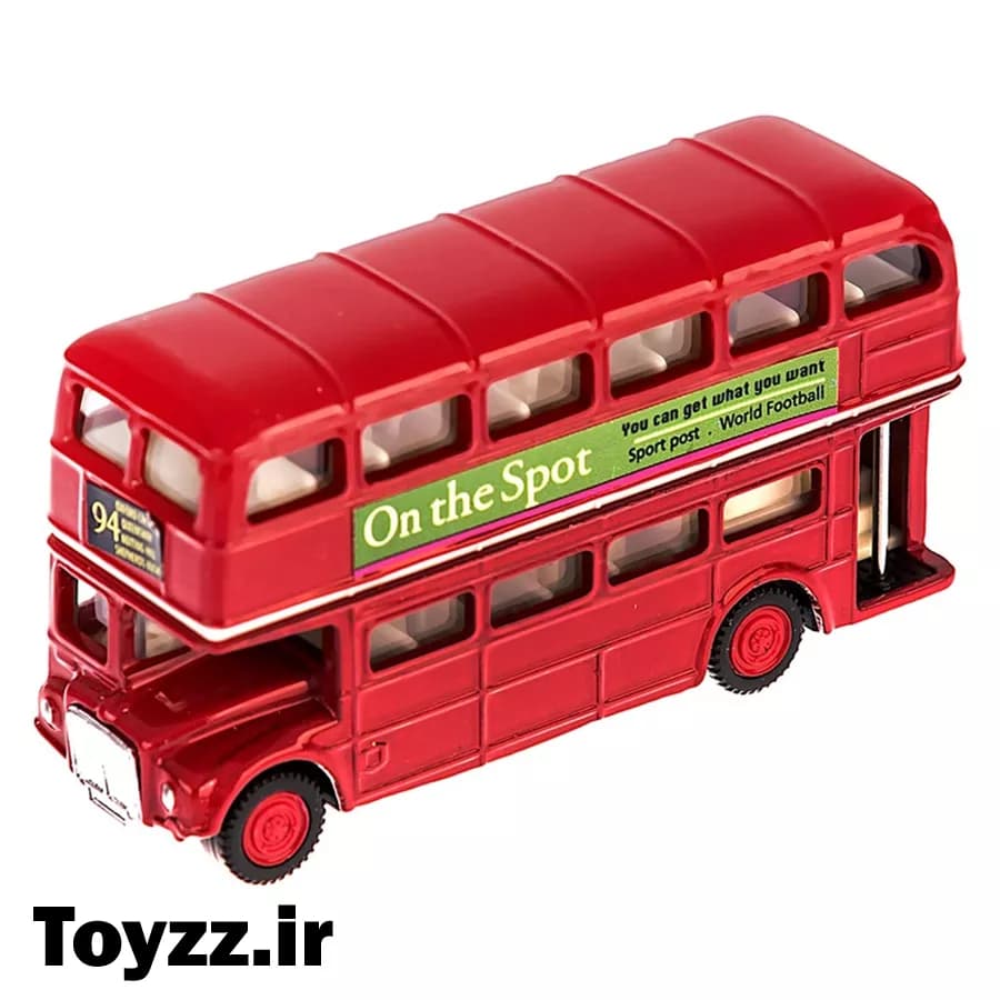 ماکت اتوبوس لندن ویلی طرح On the Spot مدل LONDON Bus