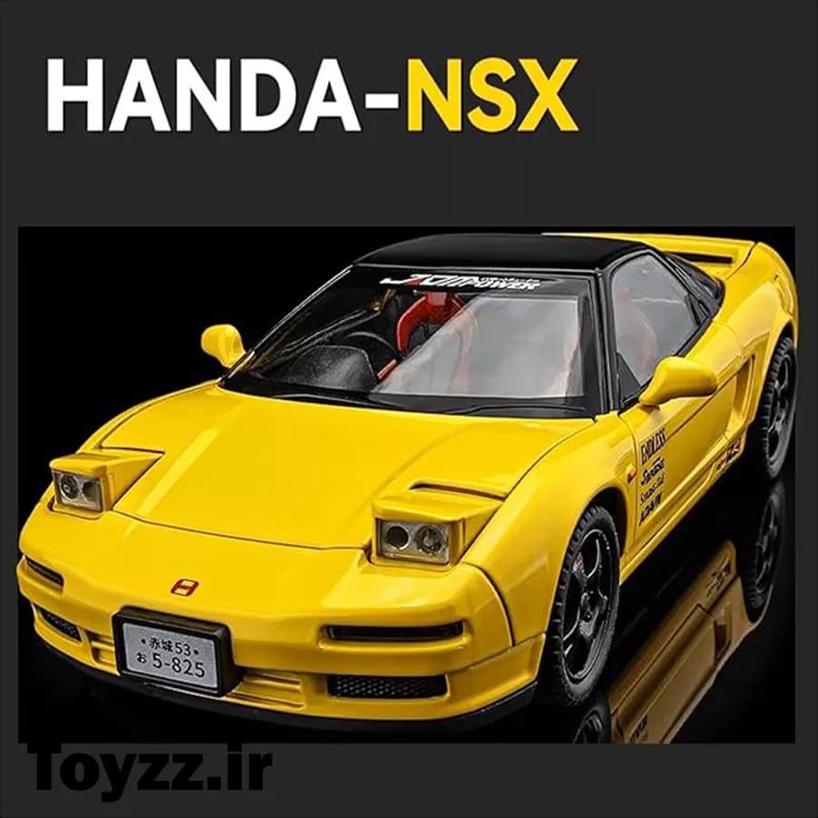 ماکت ماشین فلزی طرح هوندا مدل HANDA NSX — تصویر ۴