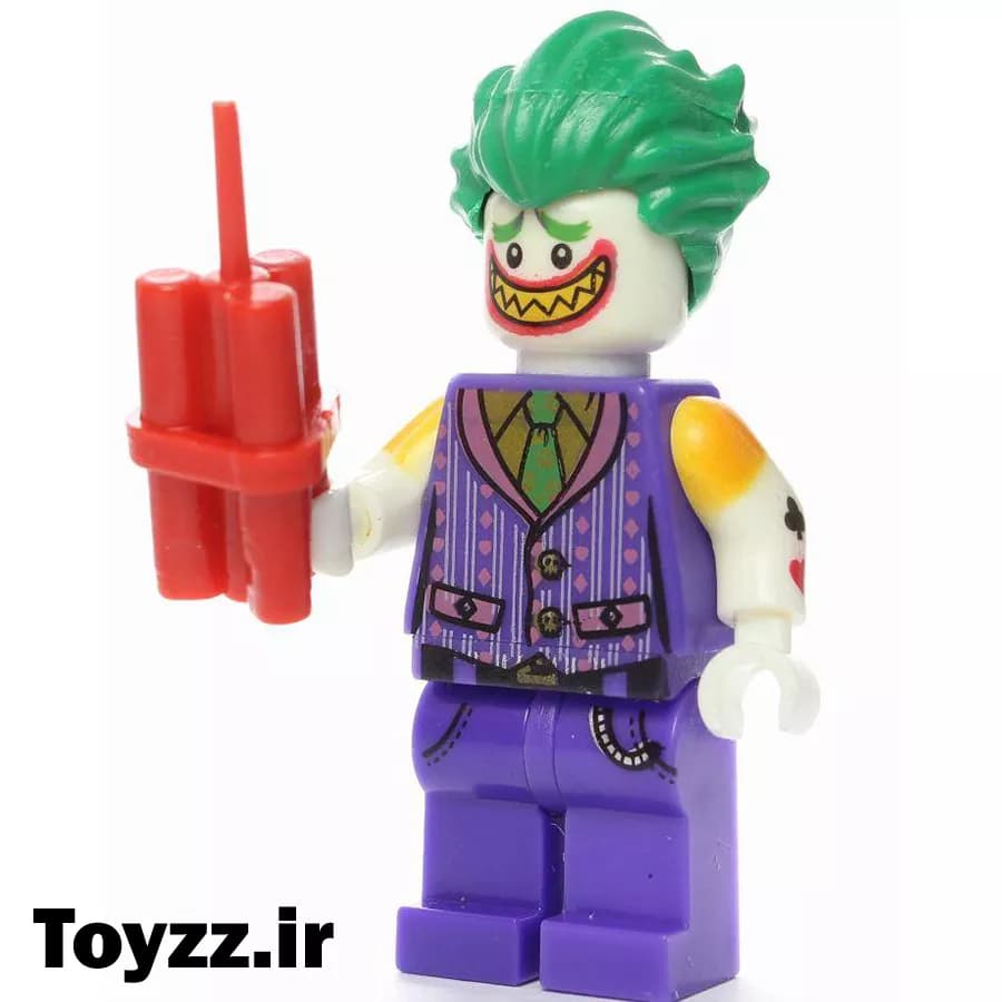 مینی فیگور لگویی جوکر با تی‌ان‌تی The Joker — تصویر ۲