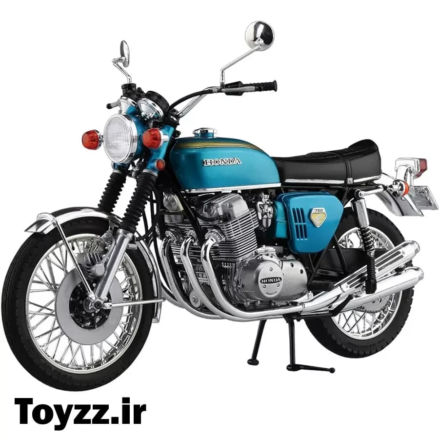 ماکت موتور اتومکس طرح هوندا CB750 آبی