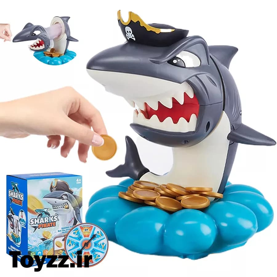 بازی دورهمی سرقت از کوسه مدل sharks pirate کد 1288 — تصویر ۲