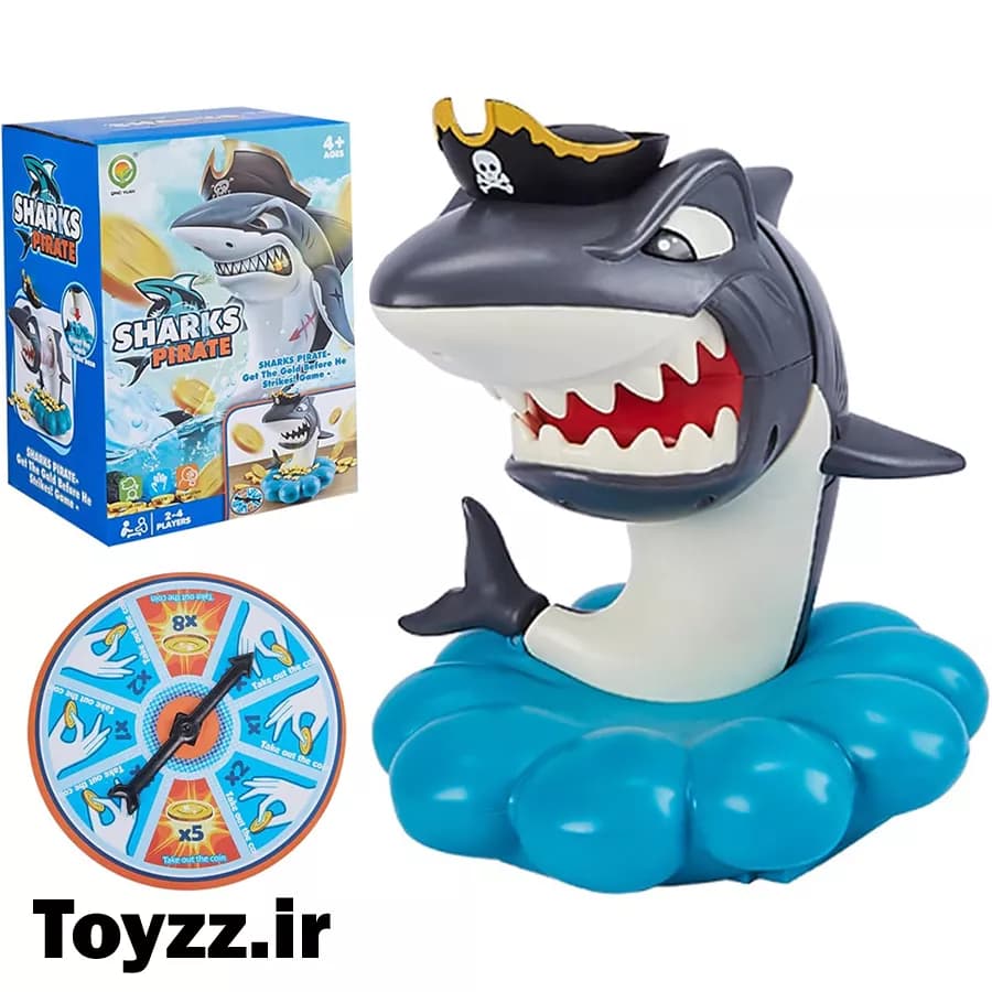 بازی دورهمی سرقت از کوسه مدل sharks pirate کد 1288