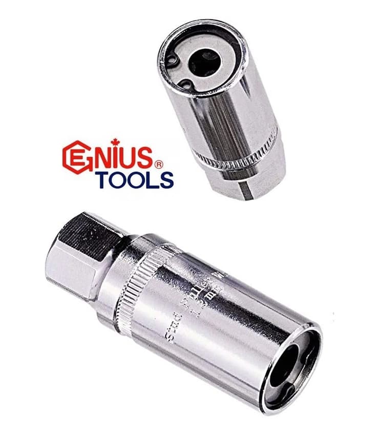 بکس رزوه گیر سایز 10 میلیمتر درایو 1/2 و آچار خور جنیوس Genius