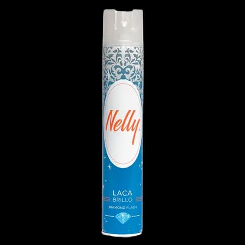 تافت مو شاین نلی nelly hair spray diamond flash حجم 400 میل