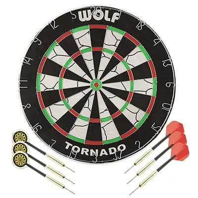 تخته دارت WOLF مدل TORNADO سایز ۱۸ اینچ