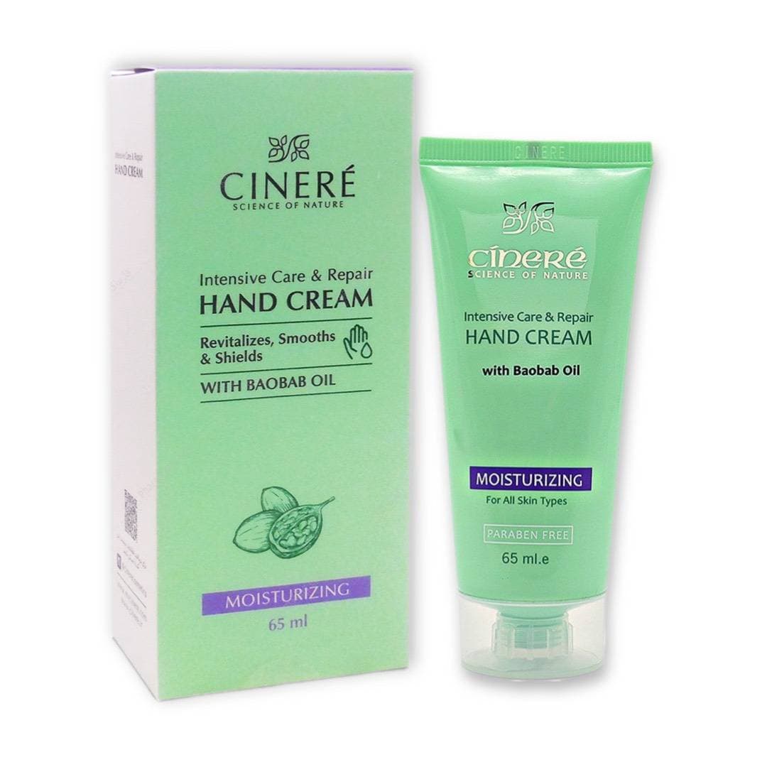 کرم مرطوب کننده دست سینره CINERE مدل Hand Cream حجم 65 میل