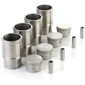 مجموعه بوش+پیستون(کف گود)+گژین پین(موتورTU3)- دست 4 عددی پژو 206 ایساکو