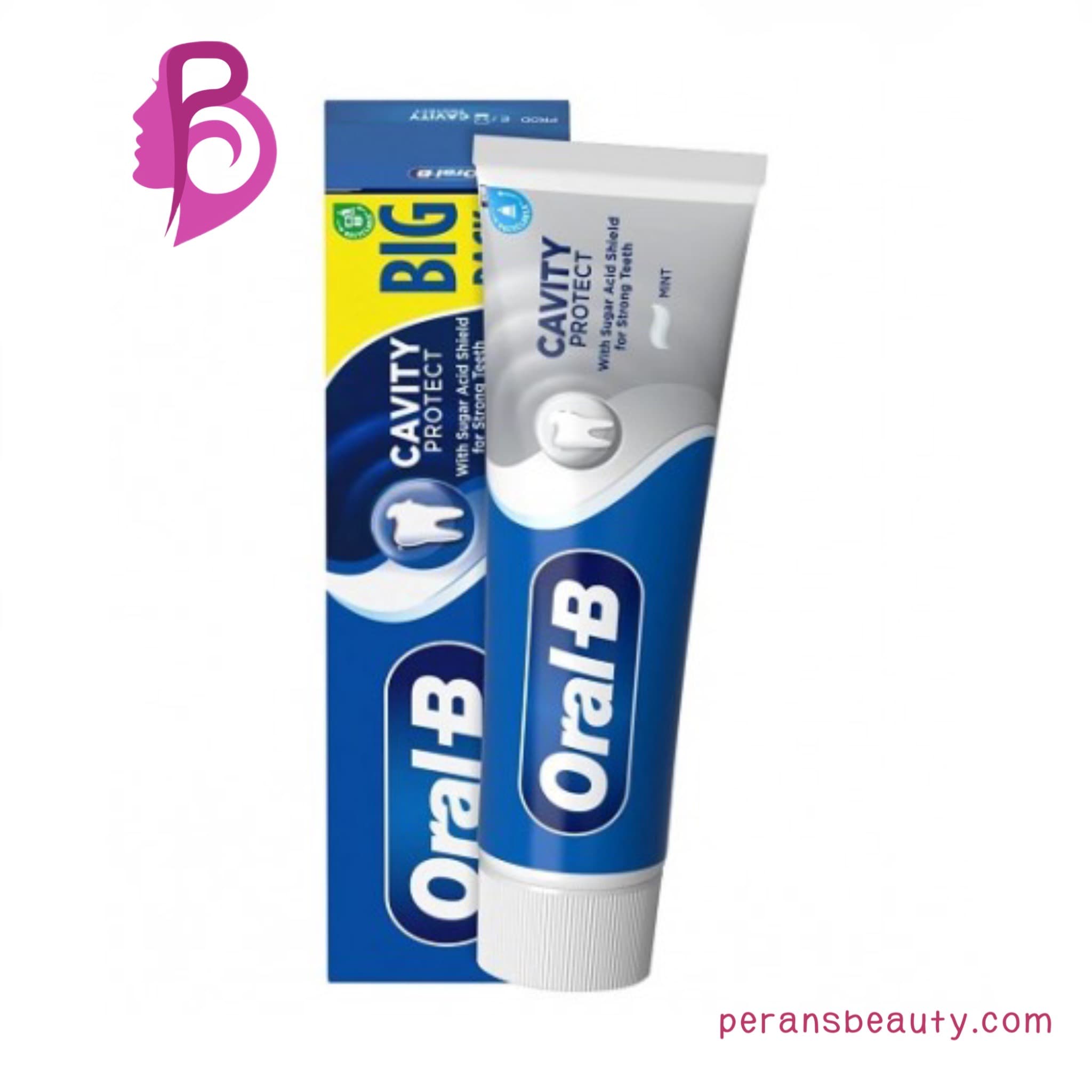 خمیر دندان اورال بی مدل ORAL B CAVITY PROTECT