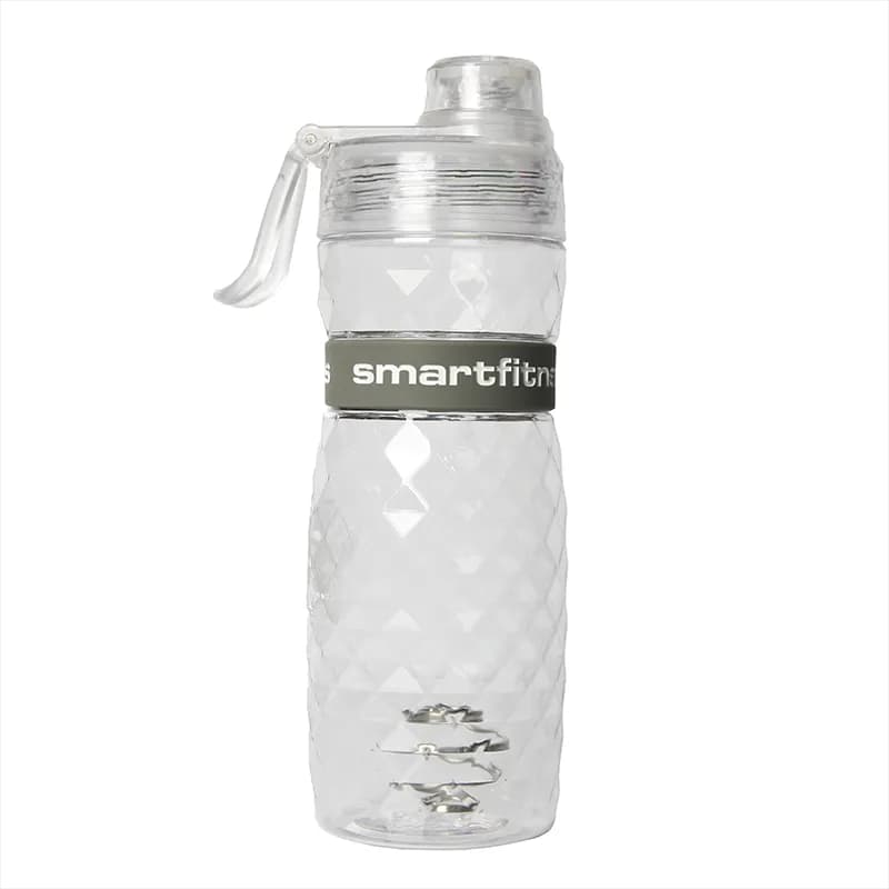 شیکر کریستالی ورزشی 650 میلی لیتری Smartfitness