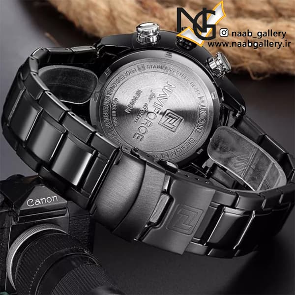 ساعت مچی مردانه نیوی فورس Naviforce / NF9093 BBW — تصویر ۵