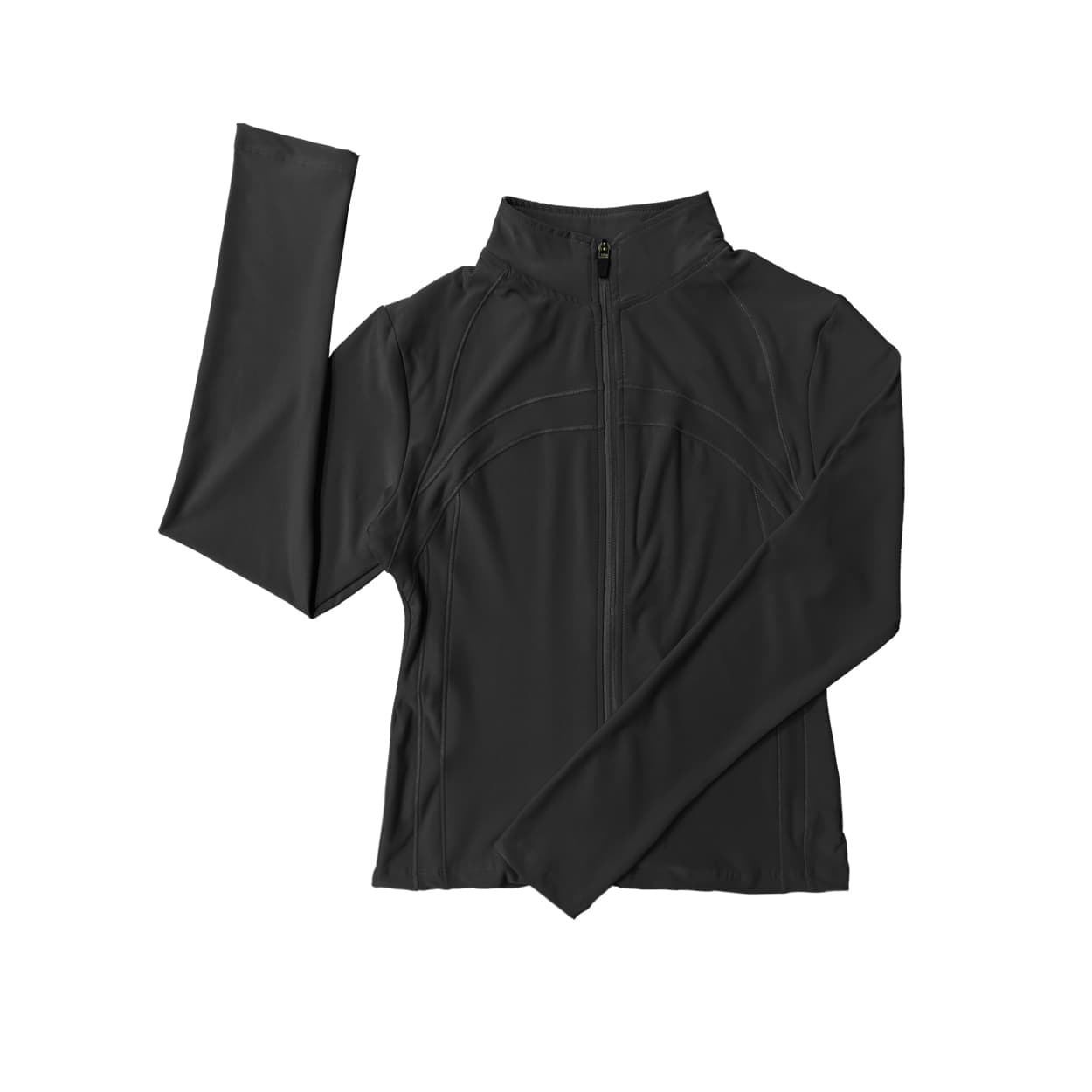 سويشرت ورزشی زنانه الويوگا AloYoga مدل برش دار کد 407042 — تصویر ۲