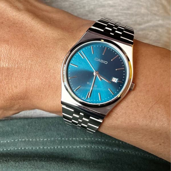 ساعت مچی مردانه کاسیو CASIO اورجینال مدل MTP-B145D-2A2 — تصویر ۴