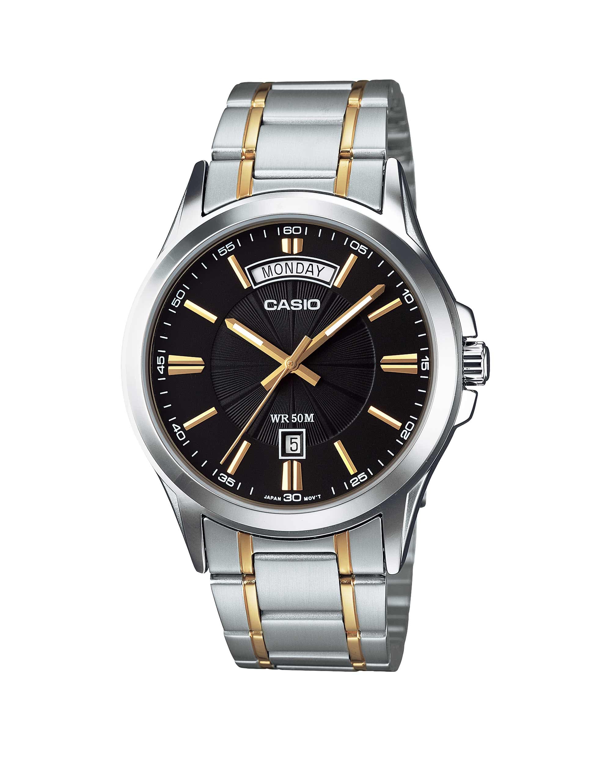 ساعت مچی مردانه کاسیو CASIO اورجینال مدل MTP-1381G-1A — تصویر ۲