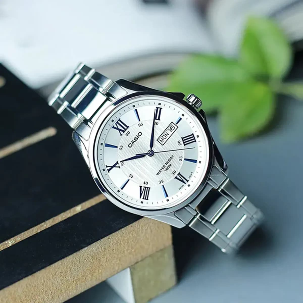 ساعت مچی مردانه کاسیو CASIO اورجینال مدل MTP-1384D-7A2 — تصویر ۱۱