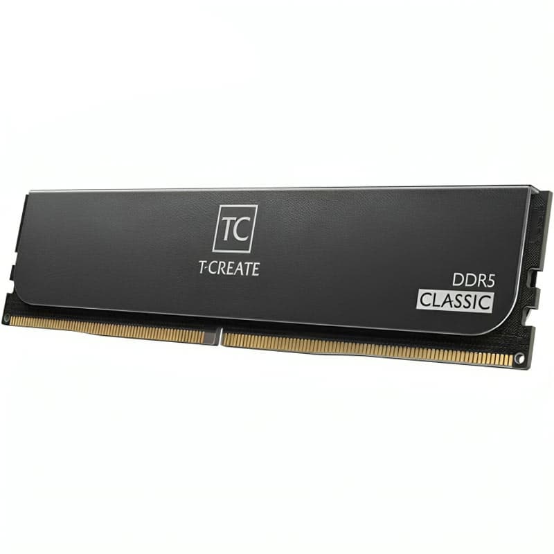 رم کامپیوتر تیم گروپ مدل T-Create Classic DDR5 32GB Dual 5600MHz CL46 ا Team Group T-Create Classic DDR5 32GB Dual 5600MHz CL46 Desktop Ram — تصویر ۲