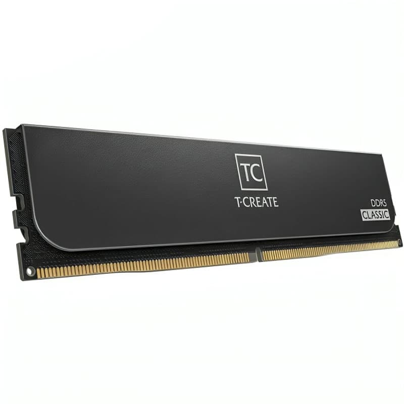 رم کامپیوتر تیم گروپ مدل T-Create Classic DDR5 32GB Dual 5600MHz CL46 ا Team Group T-Create Classic DDR5 32GB Dual 5600MHz CL46 Desktop Ram — تصویر ۴