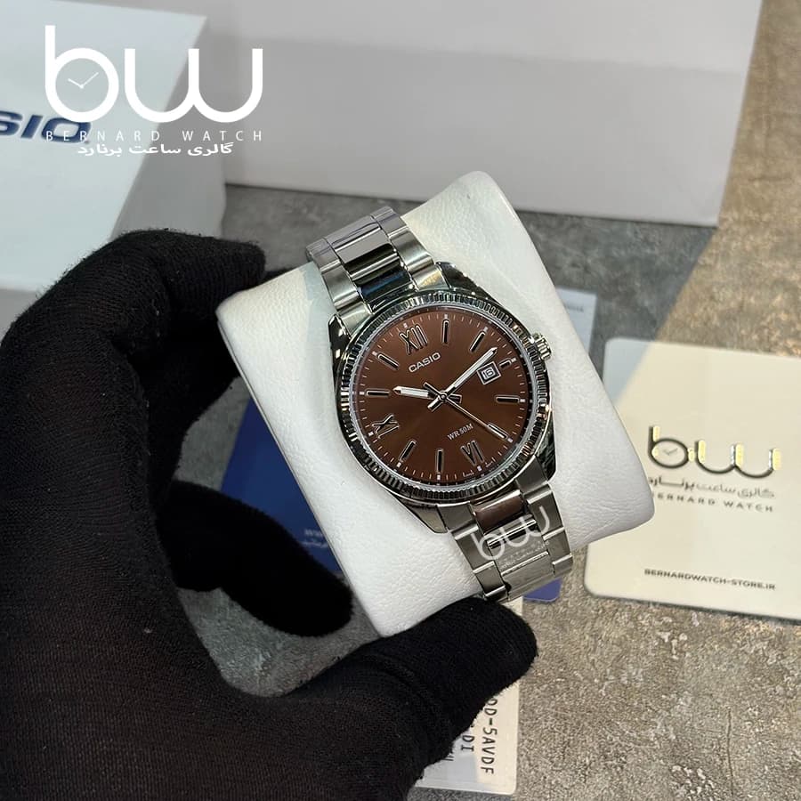 ساعت مچی مردانه کاسیو CASIO اورجینال مدل MTP-1302DD-5A — تصویر ۳
