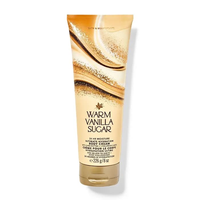 کرم بدن بث اند بادی Warm Vanilla Sugar