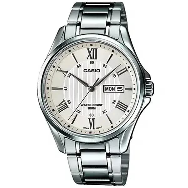 ساعت مچی مردانه کاسیو CASIO اورجینال مدل MTP-1384D-7A — تصویر ۲