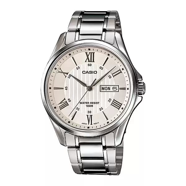 ساعت مچی مردانه کاسیو CASIO اورجینال مدل MTP-1384D-7A — تصویر ۳