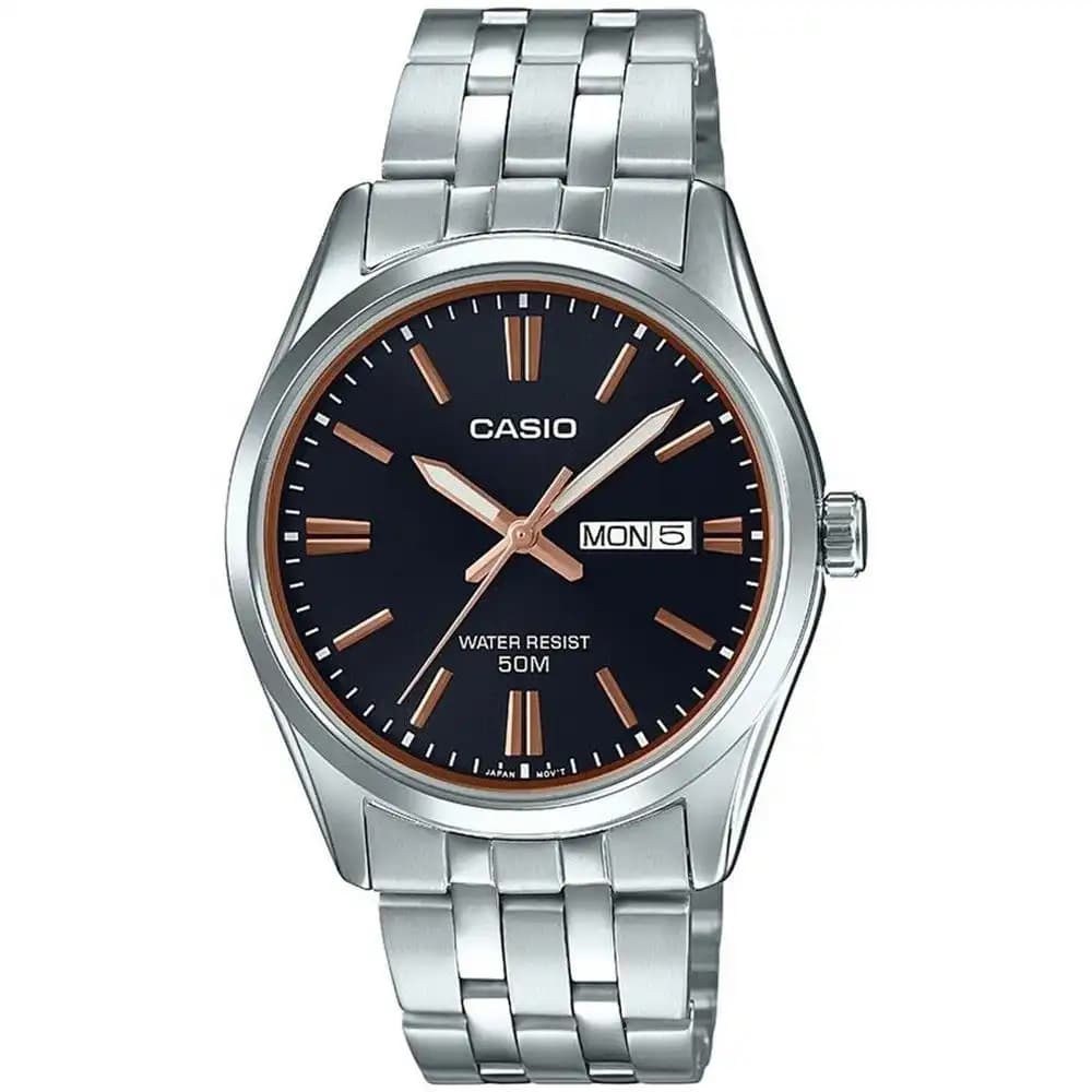 ساعت مچی مردانه کاسیو CASIO اورجینال مدل MTP-1335D-1A2 — تصویر ۱۰