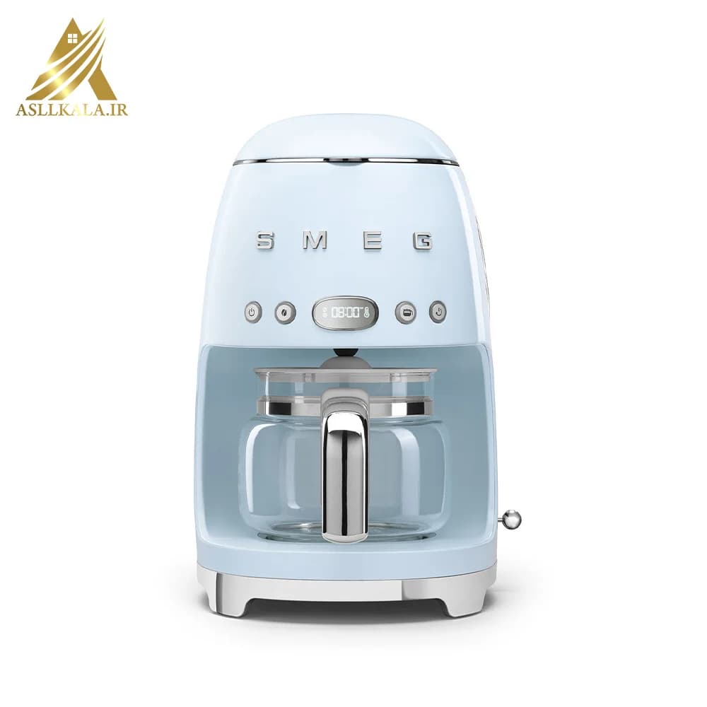 قهوه ساز نقره ای مات اسمگ مدل DCF02 Smeg Drip Coffee Machine DCF02 Gray — تصویر ۶