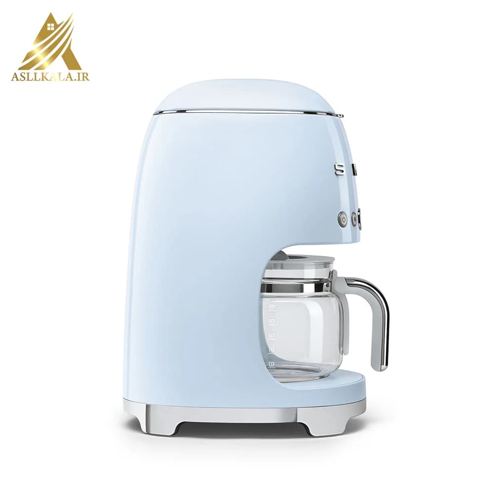 قهوه ساز نقره ای مات اسمگ مدل DCF02 Smeg Drip Coffee Machine DCF02 Gray — تصویر ۸