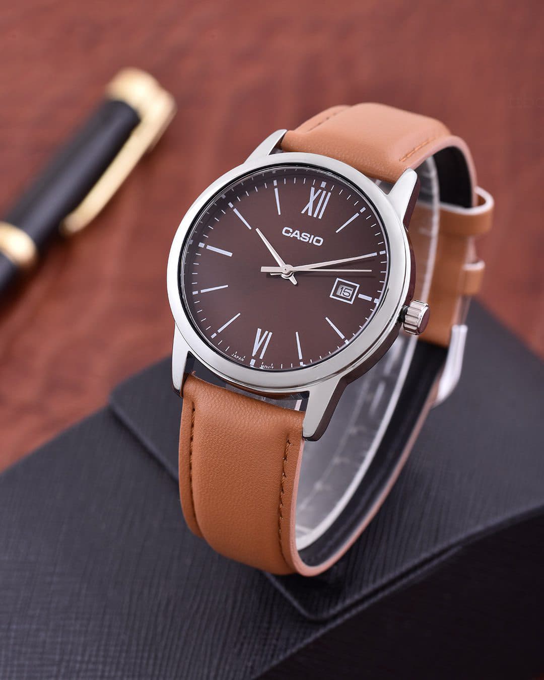 ساعت مچی مردانه کاسیو CASIO اورجینال مدل MTP-V002L-5B3 — تصویر ۳
