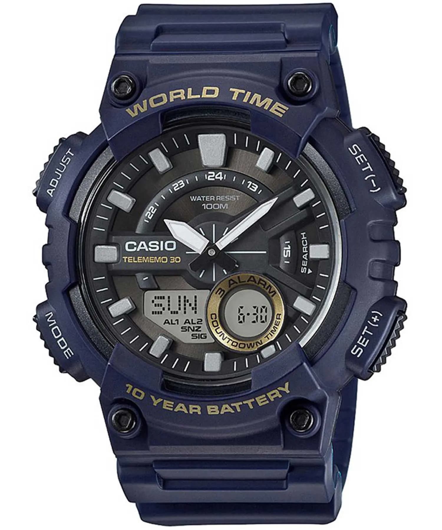ساعت مچی کاسیو Casio / AEQ-110W-2AVDF — تصویر ۹