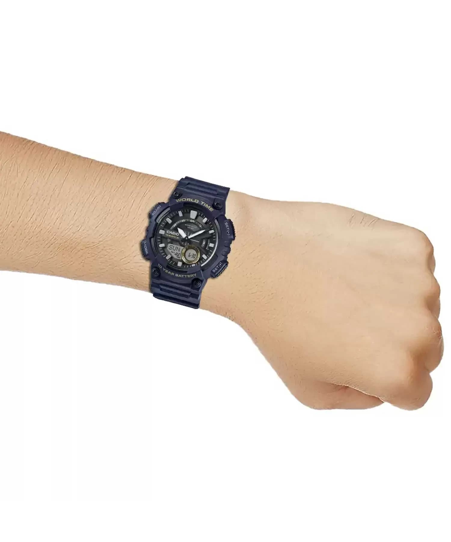 ساعت مچی کاسیو Casio / AEQ-110W-2AVDF — تصویر ۱۲