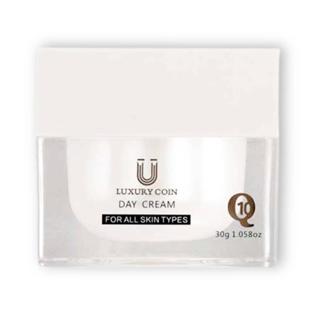 کرم ضد چروک روز لاکچری کوین LUXURY COIN مدل Day Cream حجم 30 گرم
