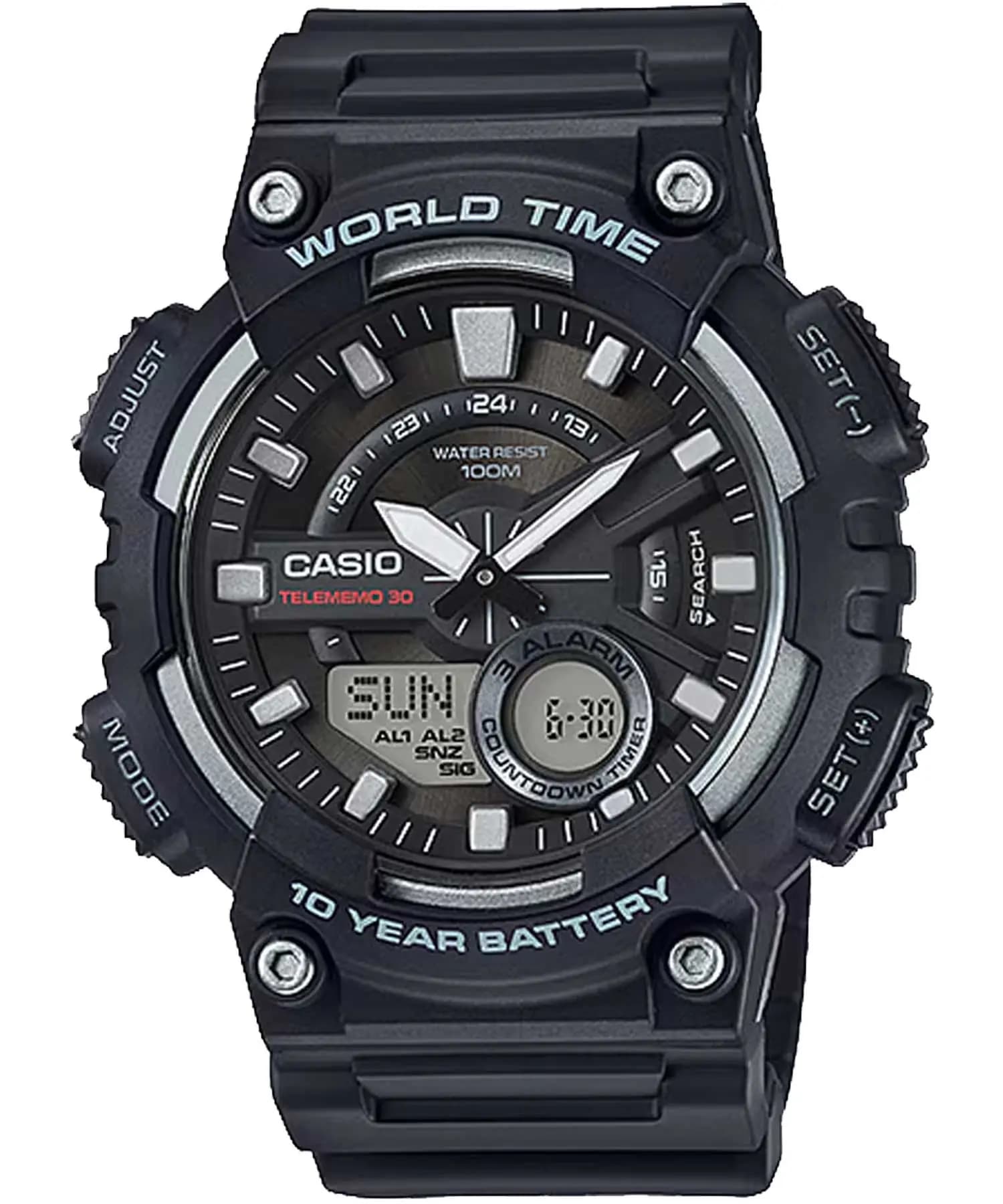 ساعت مچی کاسیو Casio / AEQ-110W-1AVDF — تصویر ۷
