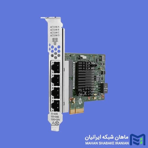 کارت شبکه سرور HPE Ethernet 1Gb 4-port 366T 811546-B21