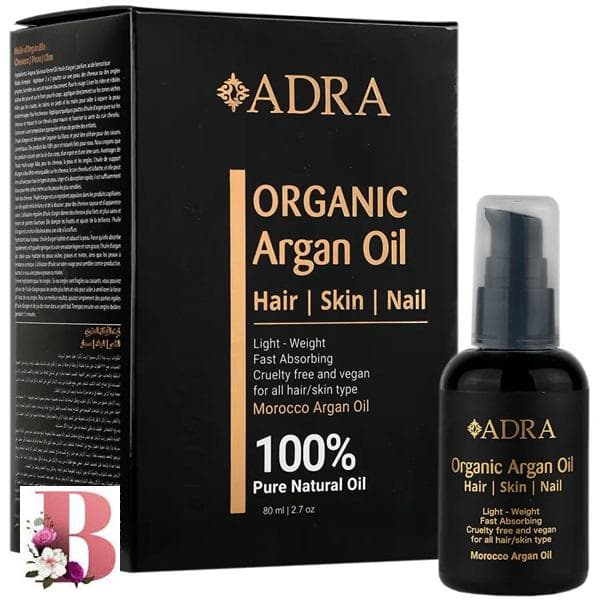 روغن آرگان ارگانیک آدرا ۸۰ میلی لیتر | Adra Organic Argan Oil 80 Ml