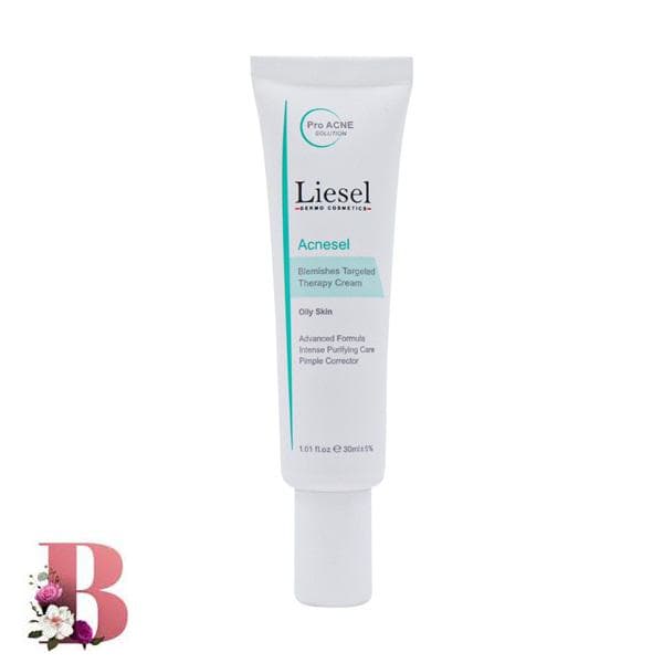 کرم ضد جوش آکنه سل لایسل ۳۰ میلی لیتر | Liesel Acnesel Anti Acne cream 30 ml