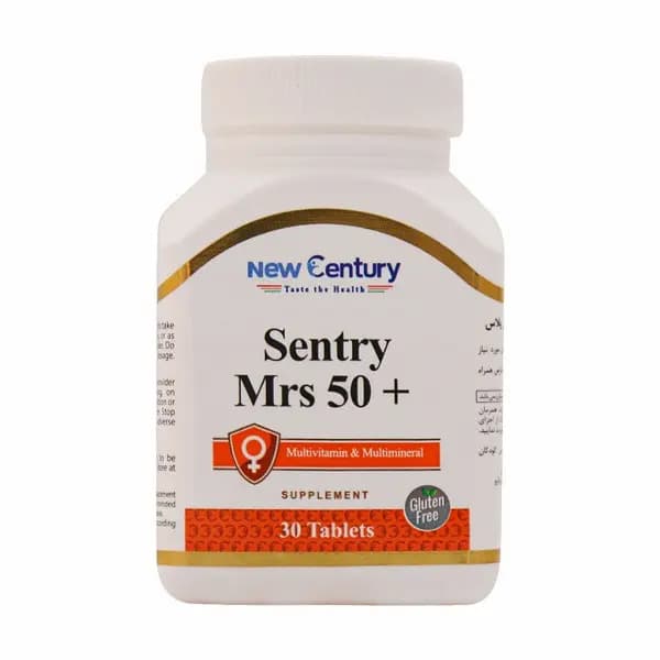 قرص مولتی ویتامین نیو سنتری مخصوص خانم های +50 سال 30 عدد