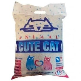 خاک گربه گرانول برند کیوت کت( Cute Cat cat litter ) با جذب بالا وزن 10 کیلوگرم