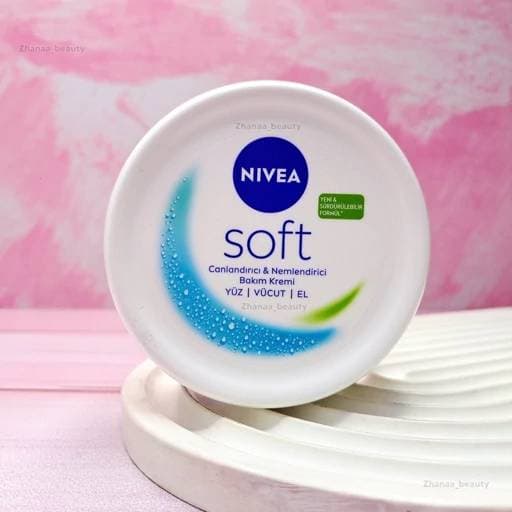 کرم مرطوب کننده سافت نیوآNIVEA مدل Soft صورت، بدن و دست حجم 300 میل — تصویر ۲