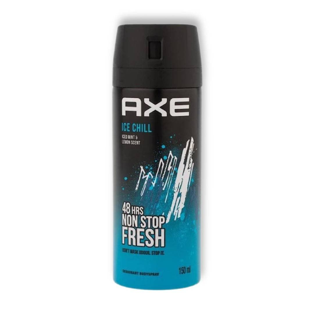 اسپری ضد تعریق بدن آیس چیل اکسAXE مدل Ice Chill 48H حجم 150 میل