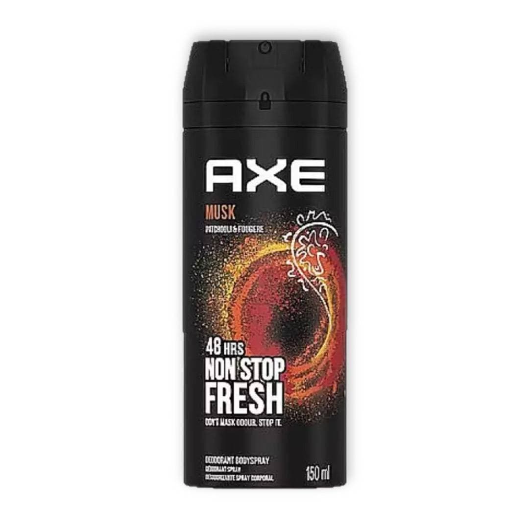 اسپری ضد تعریق بدن ماسک اکسAXE مدل Musk 48H حجم 150 میل